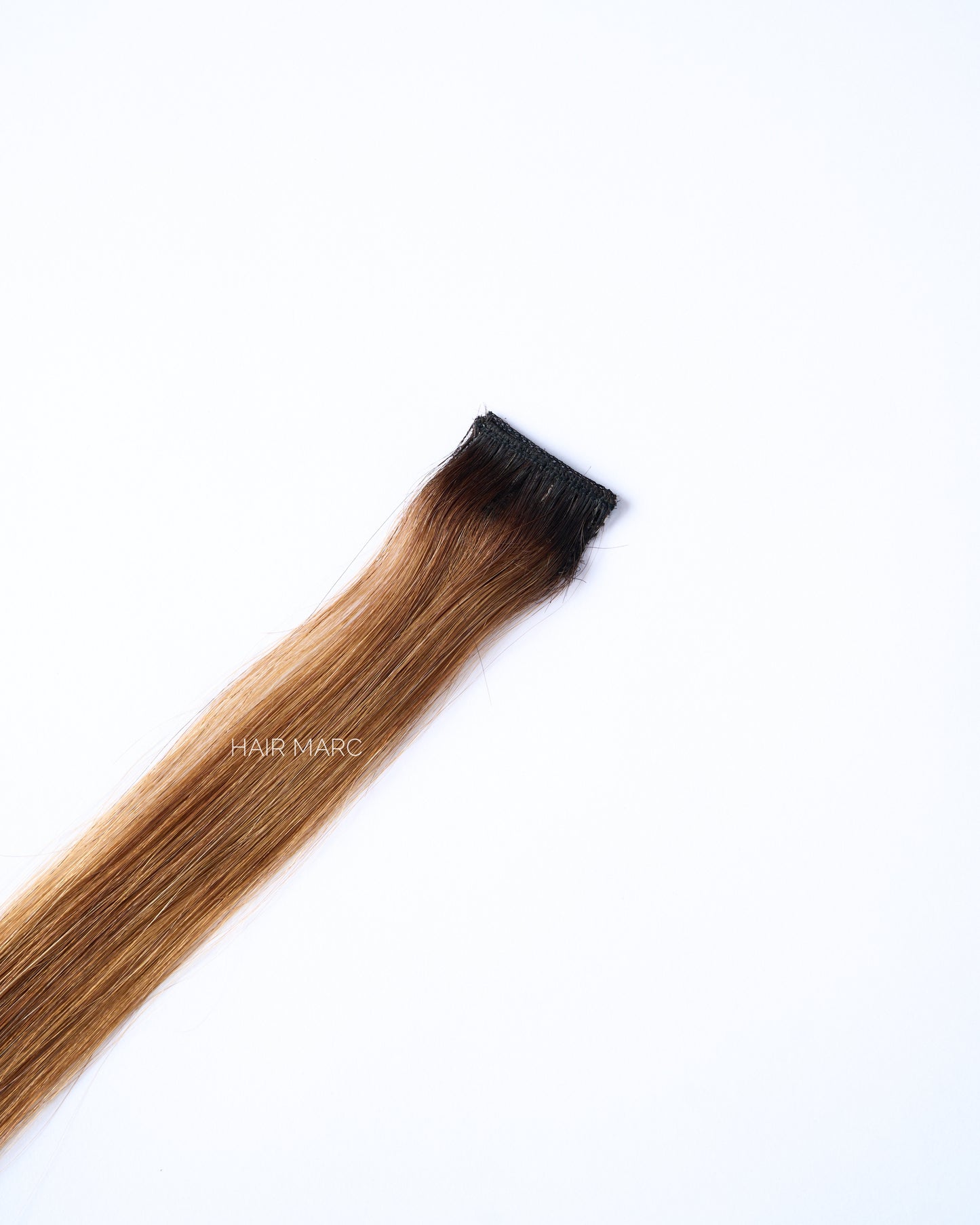 Ombré Caramel Brown Streaks