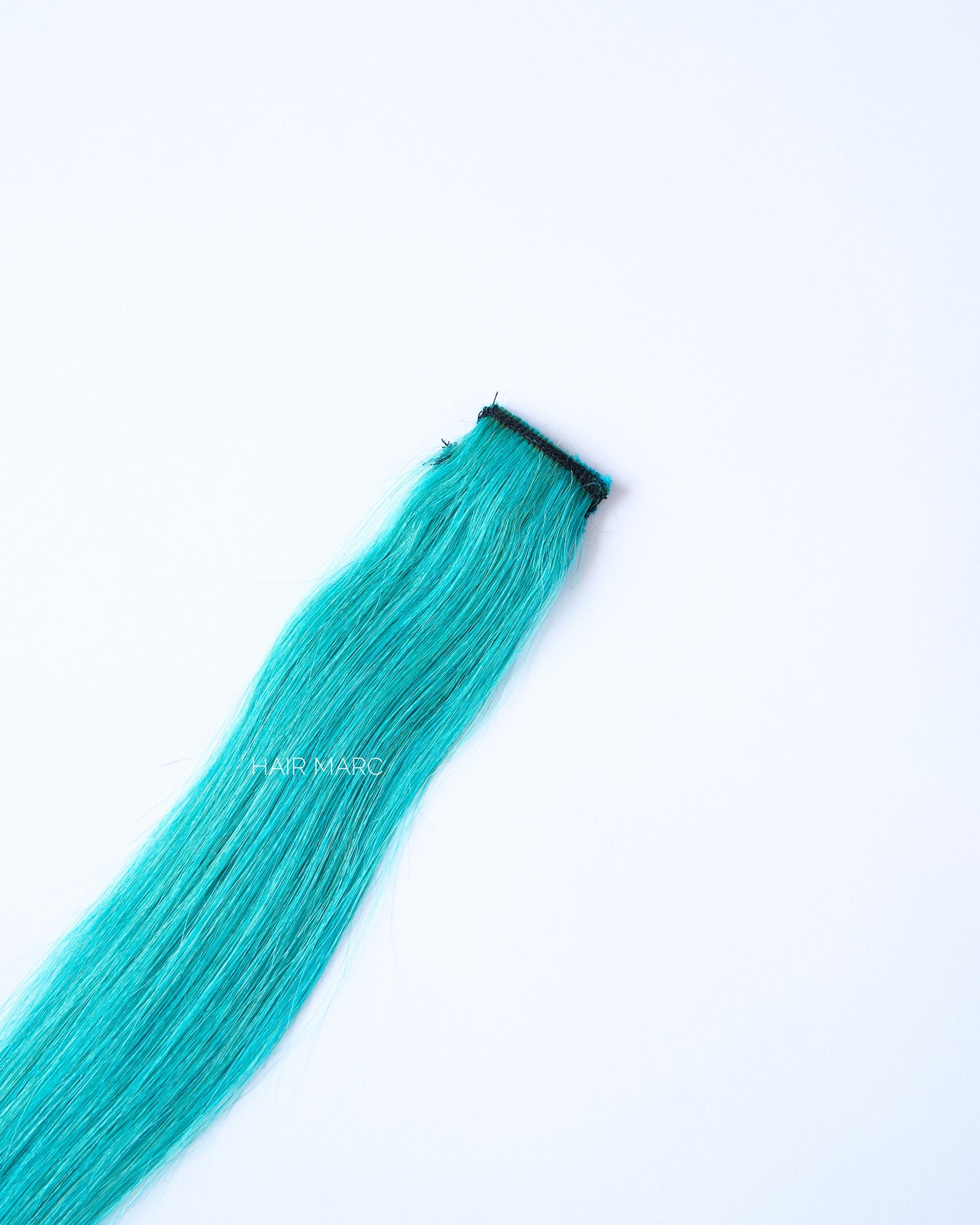 Ombré Teal Blue Streak