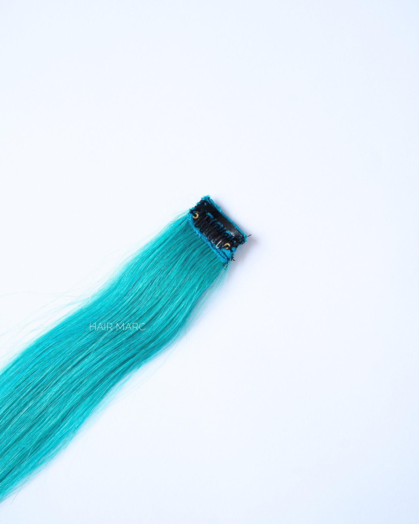 Ombré Teal Blue Streak