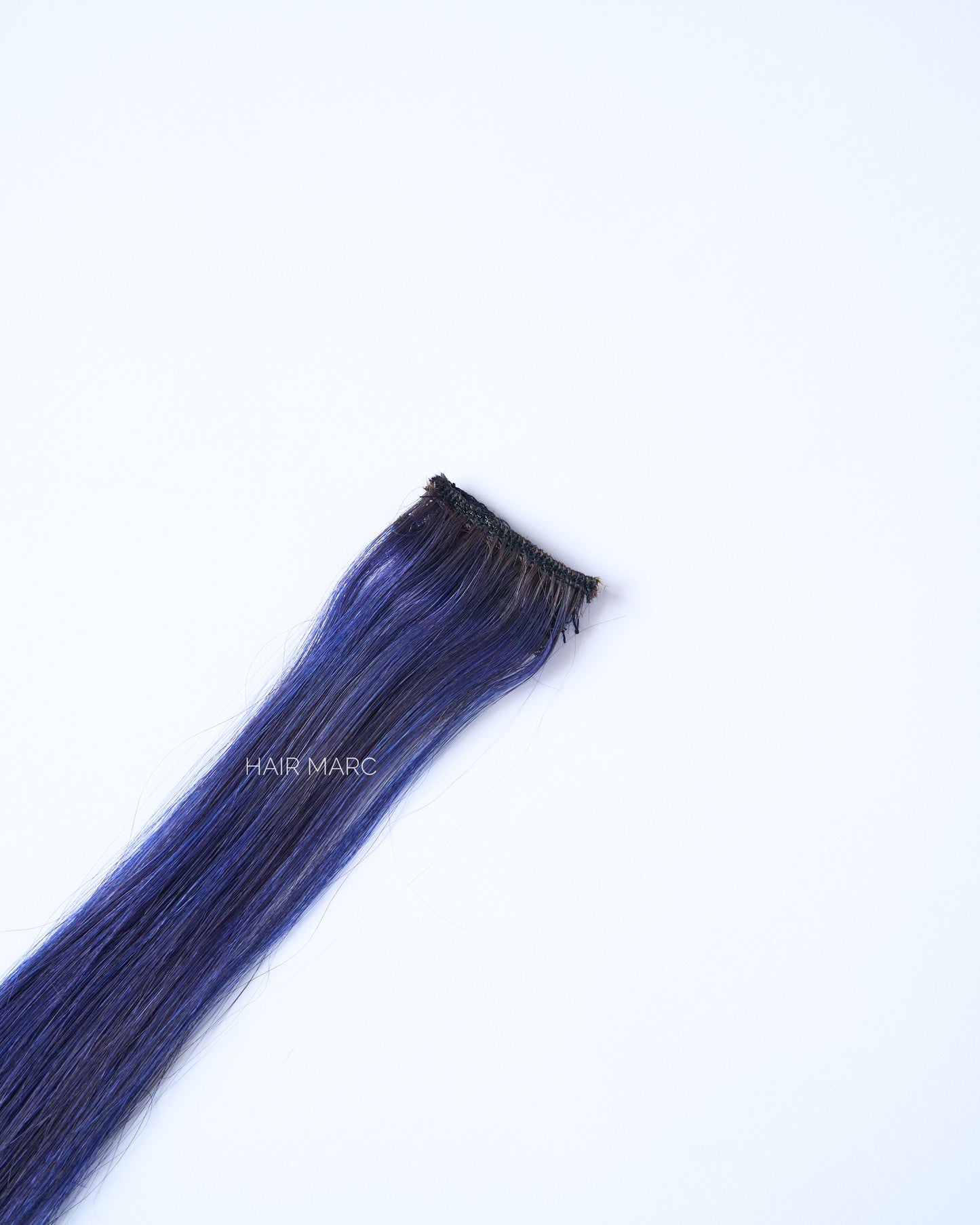 Ombré Navy Blue Streaks