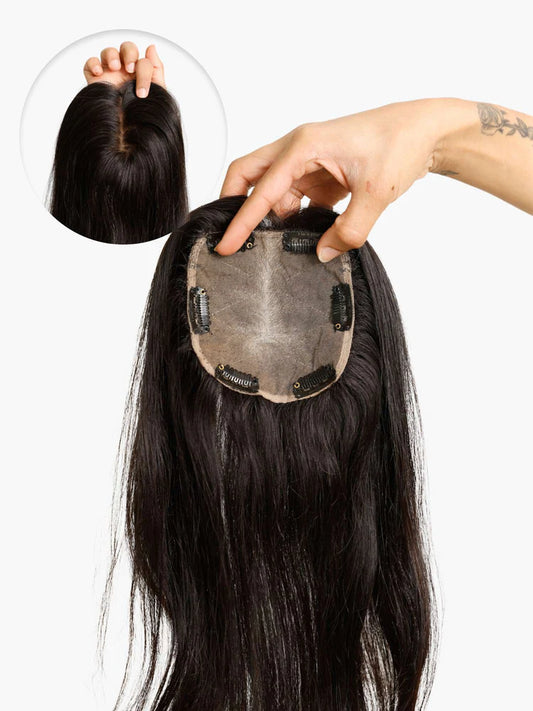 4x4" Luxury Lace Hair Topper
